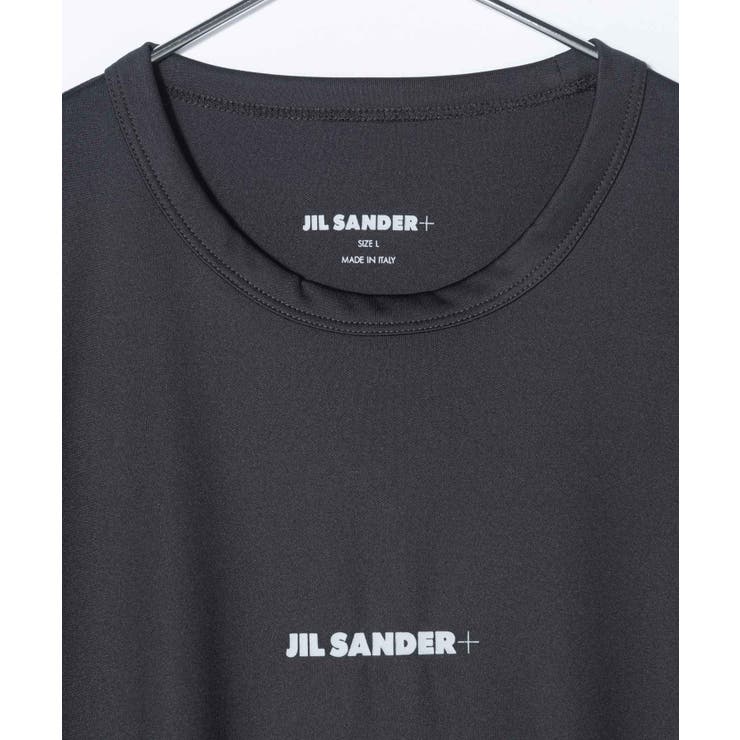 ジルサンダープラスJILSANDER+J47GC0022J70031Tシャツメンズトップス長袖ロングスリーブクルーネックロンTロゴカジュアルプレゼントギフトブラックSML