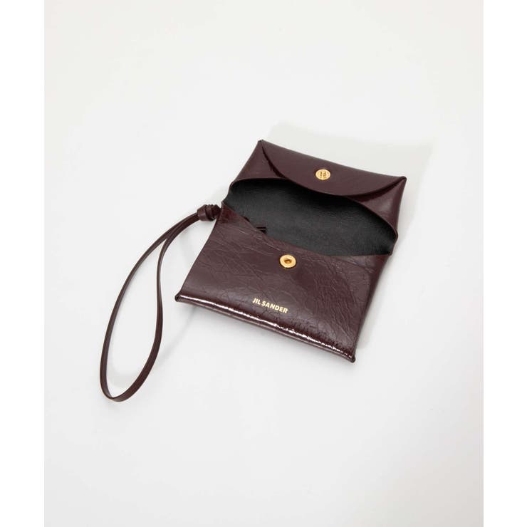 ジルサンダーJILSANDERJ08VL0015P6267小銭入れレディース財布コインケースミニ財布レザーコンパクトウォレットロゴ入りプレゼントギフト贈り物シンプル誕生日記念お祝いFOLDEDCOINPURSEW/LACEクリームオーバジーン
