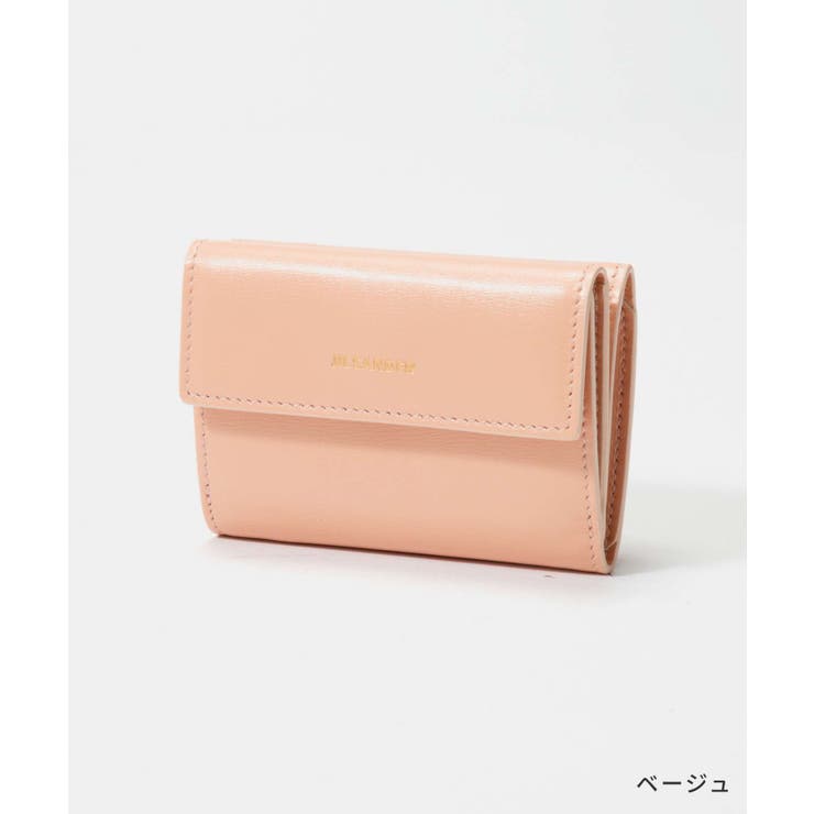 ジルサンダーJILSANDERJ07UI0009P4840三つ折り財布ベビーウォレットメンズレディース財布ミニ財布コンパクト財布レザーBabyWalletウォレットロゴ入り折り畳みブランドプレゼントギフト贈り物シンプル誕生日記念お祝い【2022SS】