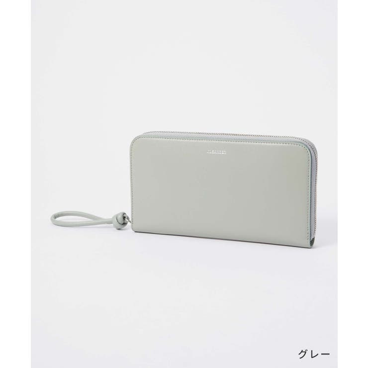 ジルサンダーJILSANDERJ07UI0005P5354長財布レディース財布レザージロ小銭入れシンプルジップアラウンドウォレットプレゼントお祝い記念ラウンドファスナー本革無地誕生日オシャレギフトGIROZIPAROUNDWALLETグレーレモン