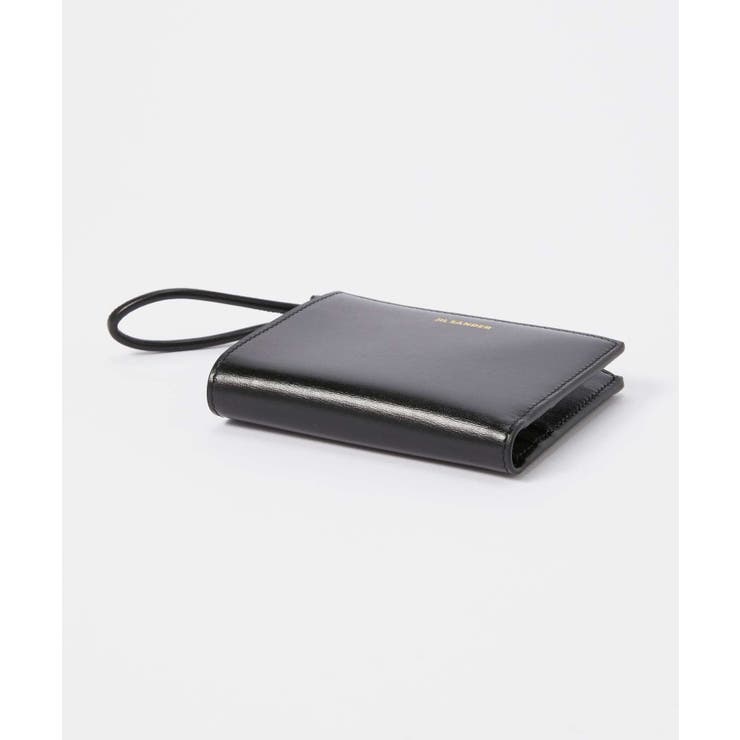 ジルサンダーJILSANDERJ07UI0016P4841二つ折り財布レディース財布ミニ財布レザーロゴ入り小銭入れコンパクトウォレットプレゼントギフト贈り物シンプル誕生日記念お祝いブラックブラウン