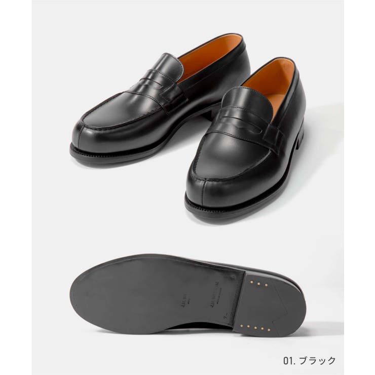 ジェイエムウエストンJ.M.WESTON11411011801F11411541801FビジネスシューズLOAFER#180メンズシューズシグニチャーローファーBOXCALFLOAFERレザー耐久性ワイズDEグッドイヤーウェルト製法高品質フランス製LEATHERブラックダークブラウン25.5～27.5cm