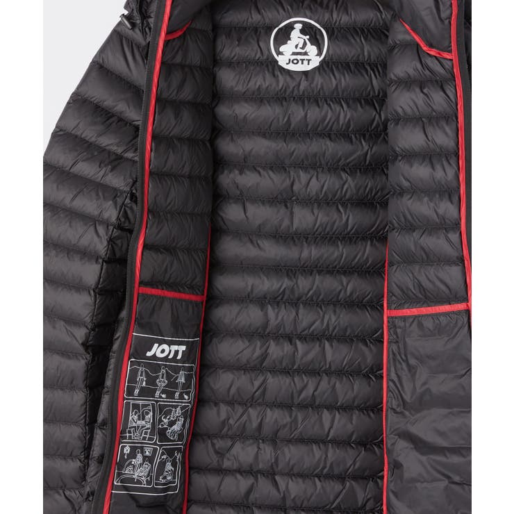 ジョットJOTTNOURFW22WDOW12ダウンジャケットレディースアウターダウンコートライトダウンヌールロング丈軽量パッカブル防寒着フード着脱可大きいサイズありあり黒ビジネス秋冬ギフトプレゼント女性トープマリンブラックアーミーXSSMLXLXXL