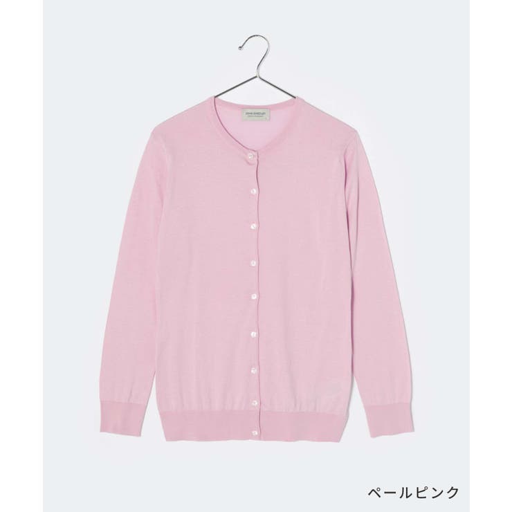 ジョンスメドレーJOHNSMEDLEYISLINGTONカーディガンISLINGTONレディーストップス長袖ラウンドネックニットセーターSLIMFITオフィス長袖Vネック全9色