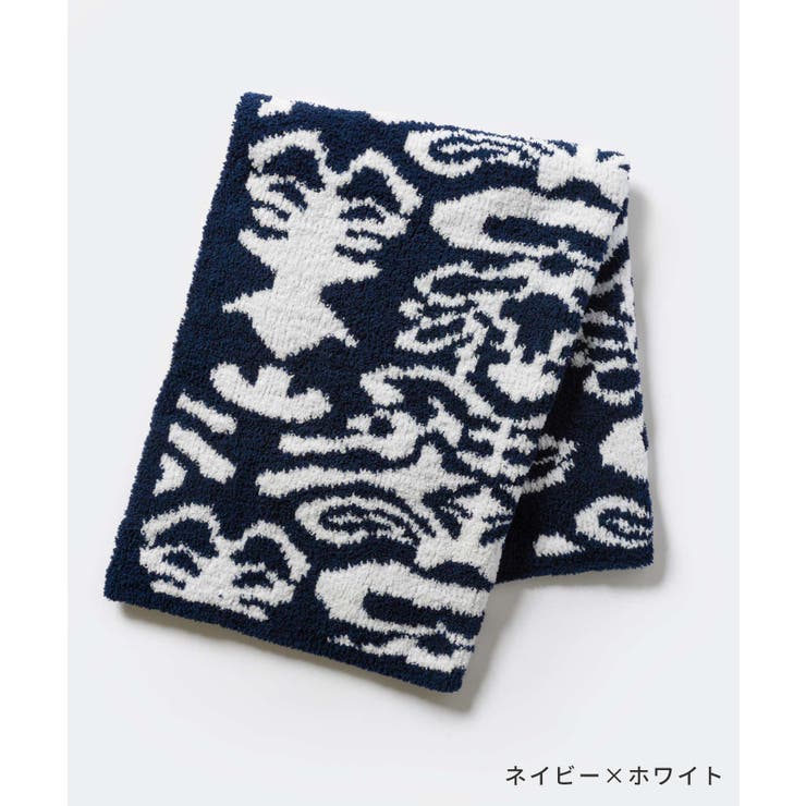定番 カシウェア 運び出し 超美品 ダマスク柄 ブランケット 布団・毛布