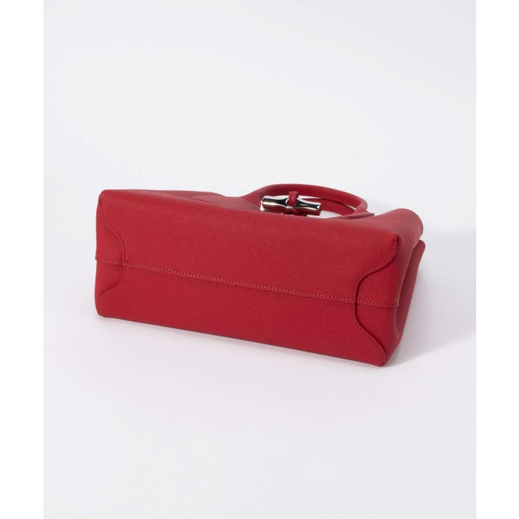 ロンシャンLONGCHAMP10058HPNハンドバッグレディースバッグロッソロゾショルダーバッグ2way手提げレザーお出かけ通勤旅行軽量ROSEAUTOPHANDLEBAGM鞄レッド