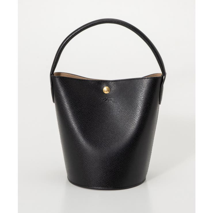 ロンシャンLONGCHAMP10161HYZハンドバッグキュイールドゥルシーレディースバッグエピュレCUIRDERUSSIEEPUREMレザーバケットバッグ通勤旅行おしゃれプレゼントギフト贈り物シンプル記念お祝いブラックブラン