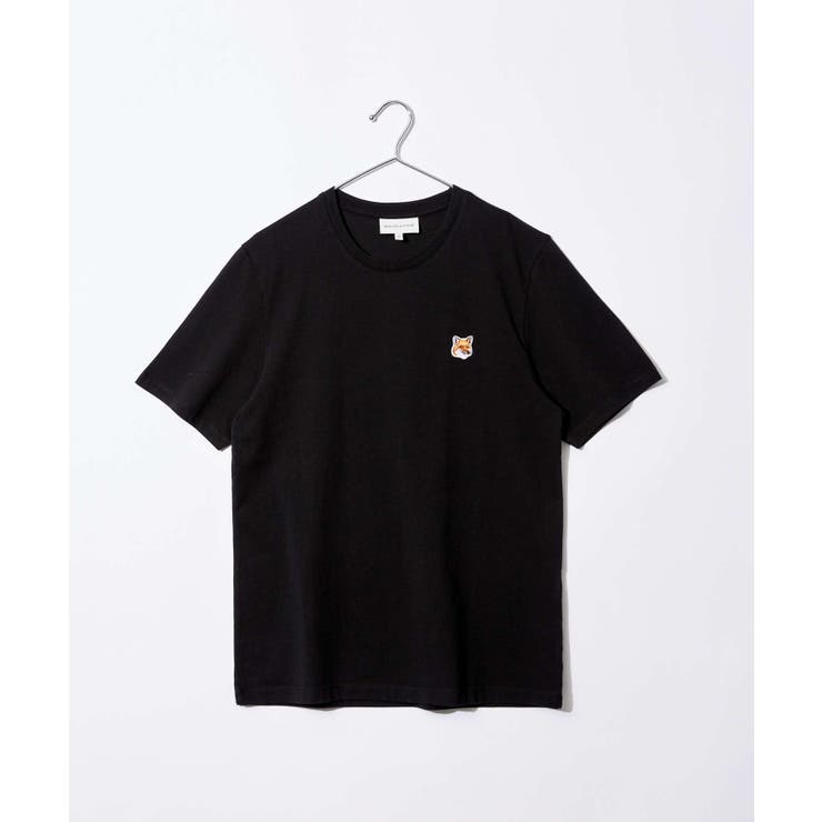 メゾンキツネMAISONKITSUNELM00104KJ0008TシャツFOXHEADPATCHREGULARTEESHIRTメンズトップス半袖フォックスヘッドパッチレギュラークルーネックコットン春夏シンプルカジュアル綿ストリートティールグレーSML