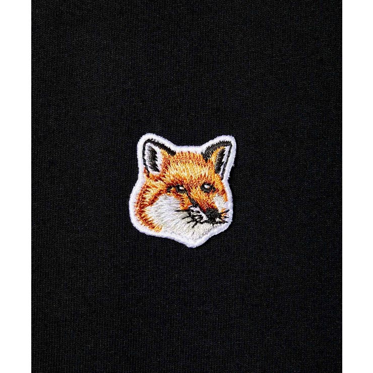 メゾンキツネMAISONKITSUNELM00104KJ0008TシャツFOXHEADPATCHREGULARTEESHIRTメンズトップス半袖フォックスヘッドパッチレギュラークルーネックコットン春夏シンプルカジュアル綿ストリートティールグレーSML