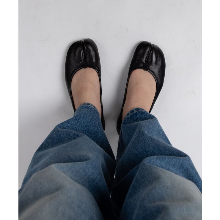 メゾンマルジェラMAISONMARGIELAS58WZ0042P3753バレエレディースシューズヴィンテージレザータビパンプス足袋フラットカジュアルバレエシューズ靴室内ブランドプレゼントギフトシンプル記念お祝いT8013T1003T4091全3色22.5～24cm