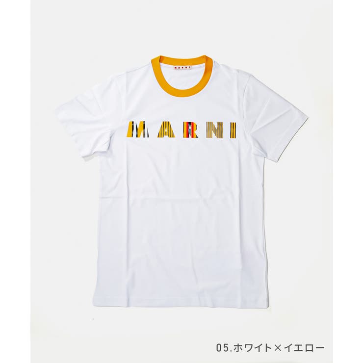 MARNI シンプルロゴ Tシャツ ホワイト Sサイズ