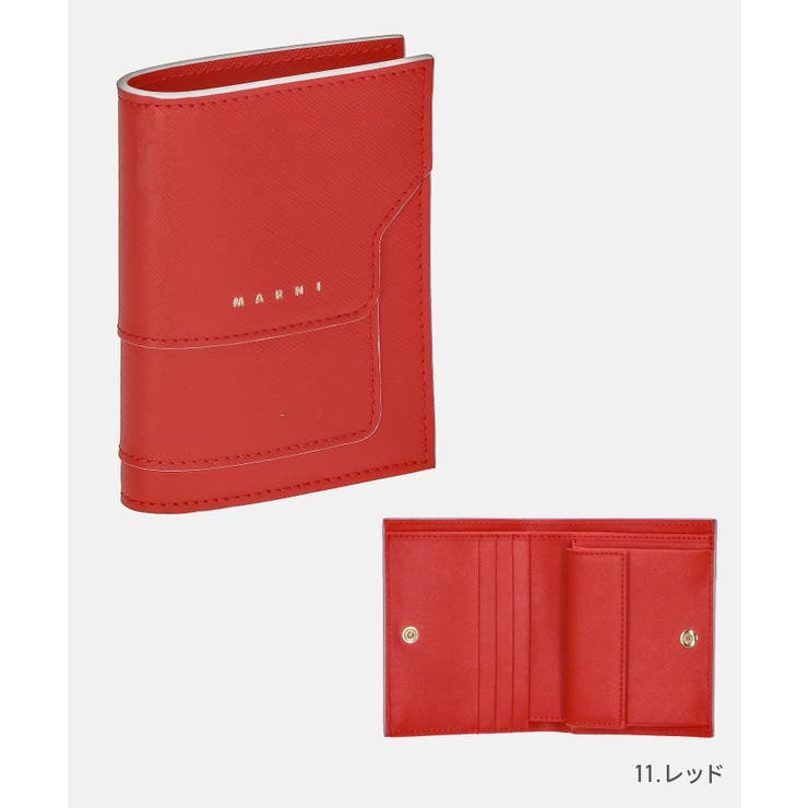 マルニ MARNI 二つ折り財布