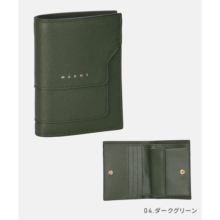 マルニ MARNI 二つ折り財布[品番：TRDW0001065]｜U-STREAM（ユー