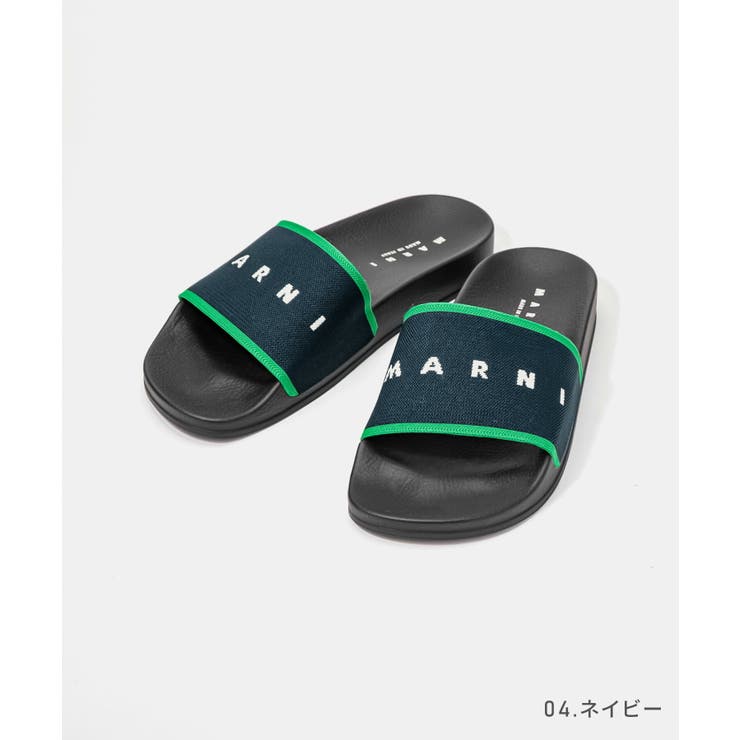 楽天市場】【正規取扱】MARNI(マルニ) / ウェッジサンダル white