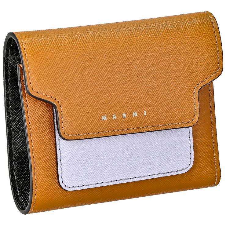 マルニMARNIPFMO0052U1-LV520二つ折り財布レディース財布ミニ財布小銭入れシンプル小物プレゼントお祝い記念コンパクト財布無地クリスマスお正月全3色