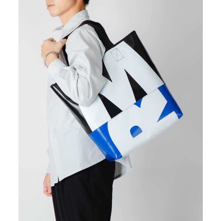 マルニMARNISHMQ0040A0P4895トートバッグTRIBECASHOPPINGBAGメンズレディースバッグトライベッカロゴショッピングバッグ手提げお出かけカジュアルおしゃれバイカラープレゼントギフト贈り物誕生日記念お祝い【2022SS】