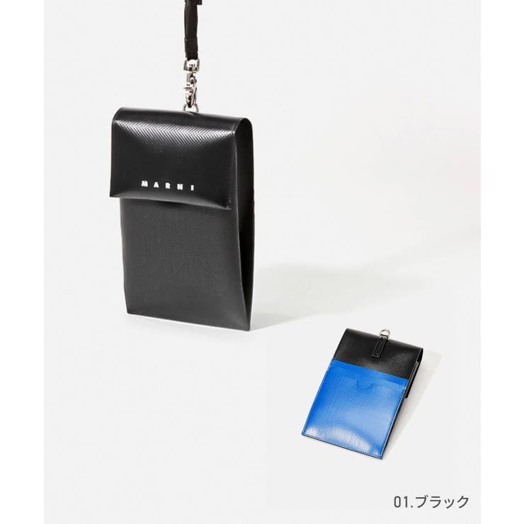 新品 MARNI マルニ PHONE HOLDER PVC ショルダーポーチ（MARNI マルニ  