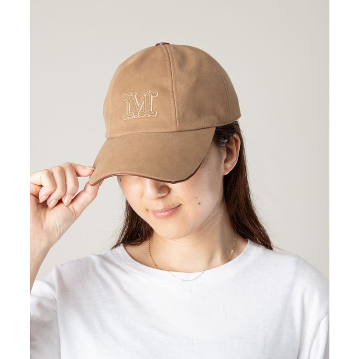【正規品】マックスマーラ ⭐︎ Max Mara　キャメル　キャップ　ベージュ Max Mara マックスマーラ 帽子 キャップ カシミヤ ベースボール