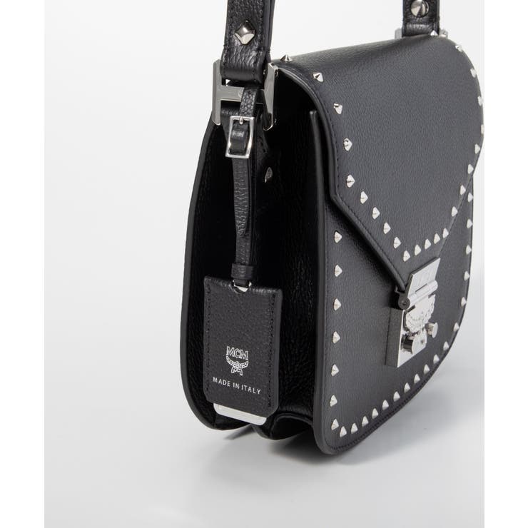 MCM ショルダーバッグ MWS8APA17 スタッズ 斜め掛け エムシーエム MCM MWS8APA17[品番：TRDW0010368]｜U-STREAM