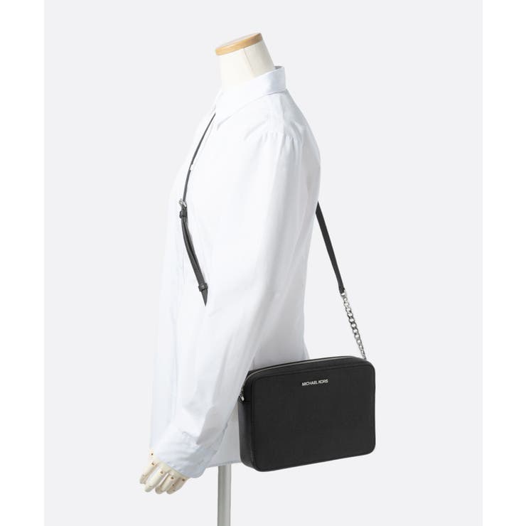 マイケルコースMICHAELKORS35F8STTC9Lショルダーバッグレディースバックチェーン肩掛け斜め掛けレザープレゼントシンプル誕生日オシャレギフト革ミニバッグキレカジロゴ鞄お祝い記念お出かけファッションギフト記念日ブラック
