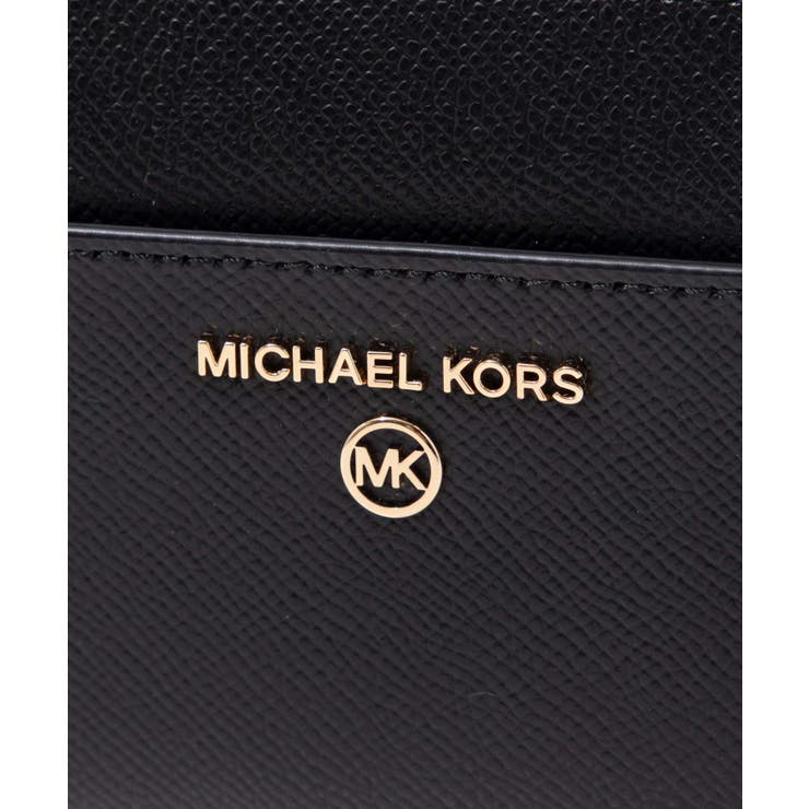 マイケルコースMICHAELKORS34H1GT9E8L長財布POCKETZACONTNTLレディース財布レザーロングウォレットロゴラウンドファスナープレゼントおしゃれギフトお祝い記念ラゲージブラック