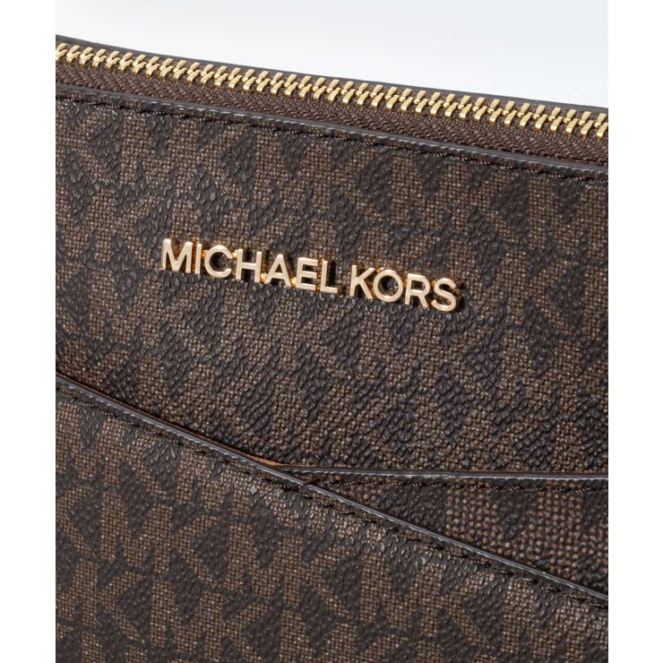 マイケルコースMICHAELKORS35F1GTVC6Bショルダーバッグレディースバッグジェットセットトラベルミディアムドームクロスボディ肩掛け斜め掛けロゴシグネチャープレゼントギフト革ミニバッグJETSETTRAVELMDDOMEXCROSSXBODYブラウンバニラ