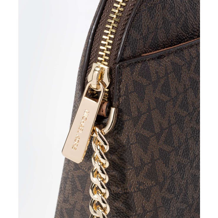 マイケルコースMICHAELKORS35F1GTVC6Bショルダーバッグレディースバッグジェットセットトラベルミディアムドームクロスボディ肩掛け斜め掛けロゴシグネチャープレゼントギフト革ミニバッグJETSETTRAVELMDDOMEXCROSSXBODYブラウンバニラ
