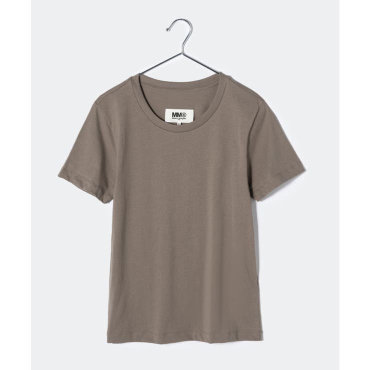 エムエム6MM6S52GC0280S24405Tシャツレディーストップス3枚セットメゾンマルジェラ半袖カットソータグロゴクルーネックカジュアルシンプル春夏コットン綿ホワイトグレーブラックSML