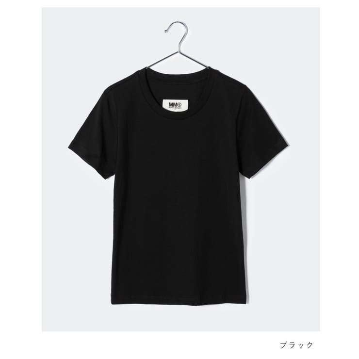 エムエム6MM6S52GC0280S24405Tシャツレディーストップス3枚セットメゾンマルジェラ半袖カットソータグロゴクルーネックカジュアルシンプル春夏コットン綿ホワイトグレーブラックSML