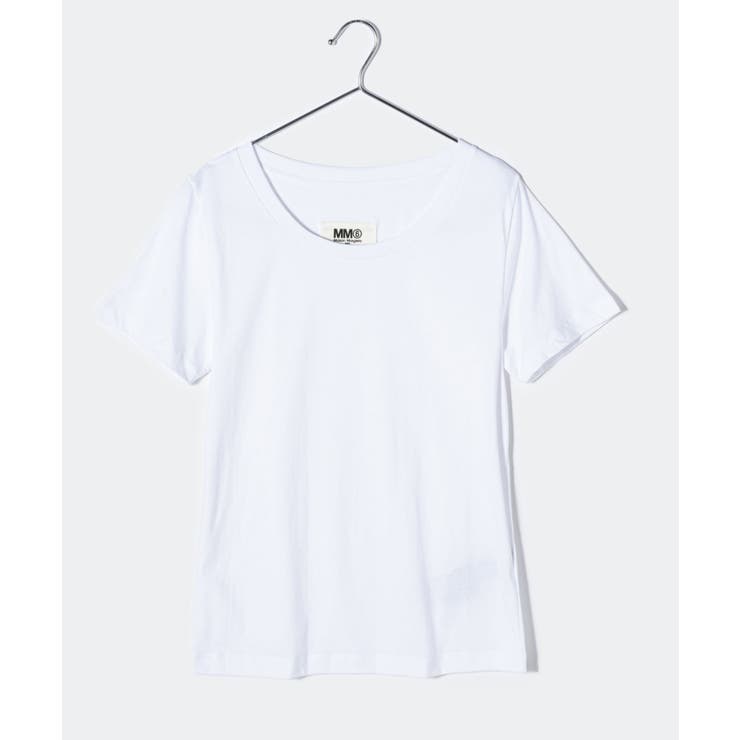 エムエム6MM6S52GC0280S24405Tシャツレディーストップス3枚セットメゾンマルジェラ半袖カットソータグロゴクルーネックカジュアルシンプル春夏コットン綿ホワイトグレーブラックSML