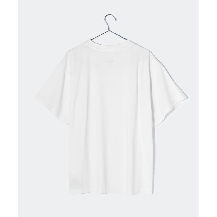 エムエム6MM6S52GC0267S24312Tシャツレディーストップスメゾンマルジェラ半袖カットソーナンバーロゴクルーネックカジュアルシンプル春夏コットン綿ホワイトブラックXSSM