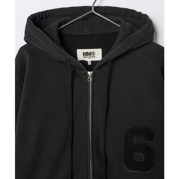 エムエム6MM6S62GU0082S25337スウェットレディーストップススウェットシャツSWEATSHIRTフーディカジュアルシンプル厚手秋冬ギフトプレゼントオフホワイトブラックXSSM