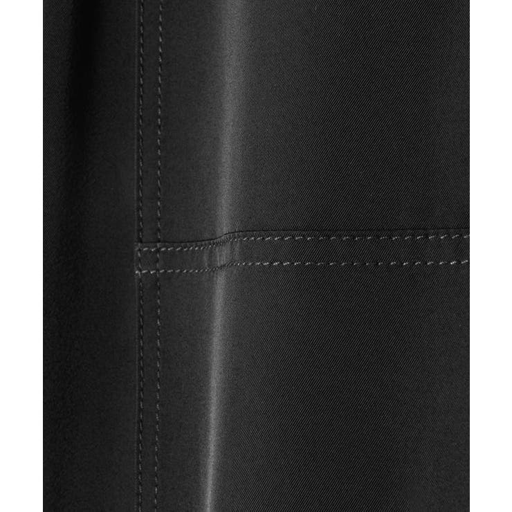 エムエム6MM6S52KA0414S54445ロングパンツレディースボトムスメゾンマルジェラワイドパンツカジュアルストレッチ長ズボンブラック363840