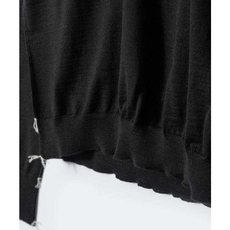 メゾンマルジェラMAISONMARGIELASI0HA0006S17814セーターPULLOVERレディーストップスワークインプログレスハイネックセーターニットメリノウールタートルネック長袖ウェア秋冬シンプルギフトプレゼントブラックXSSML