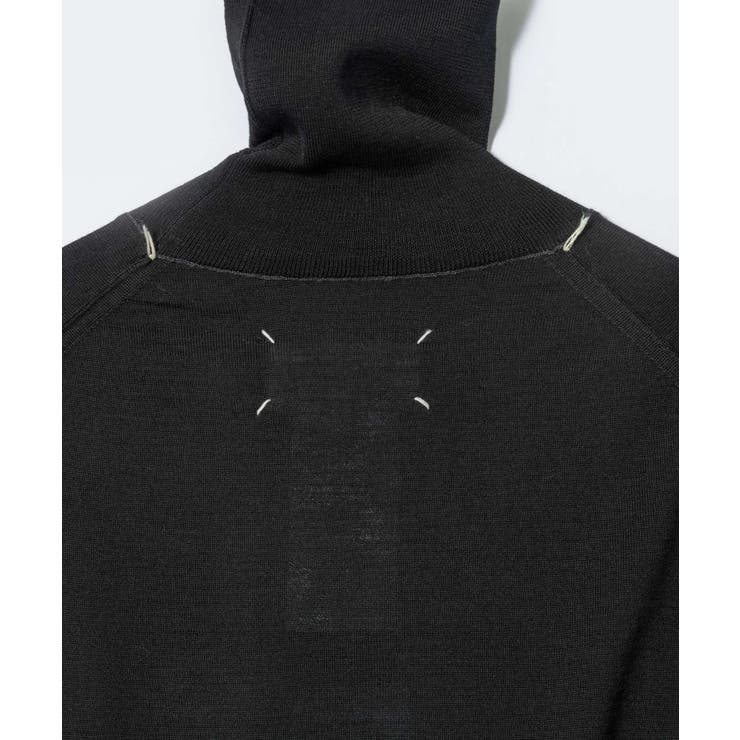 メゾンマルジェラMAISONMARGIELASI0HA0006S17814セーターPULLOVERレディーストップスワークインプログレスハイネックセーターニットメリノウールタートルネック長袖ウェア秋冬シンプルギフトプレゼントブラックXSSML