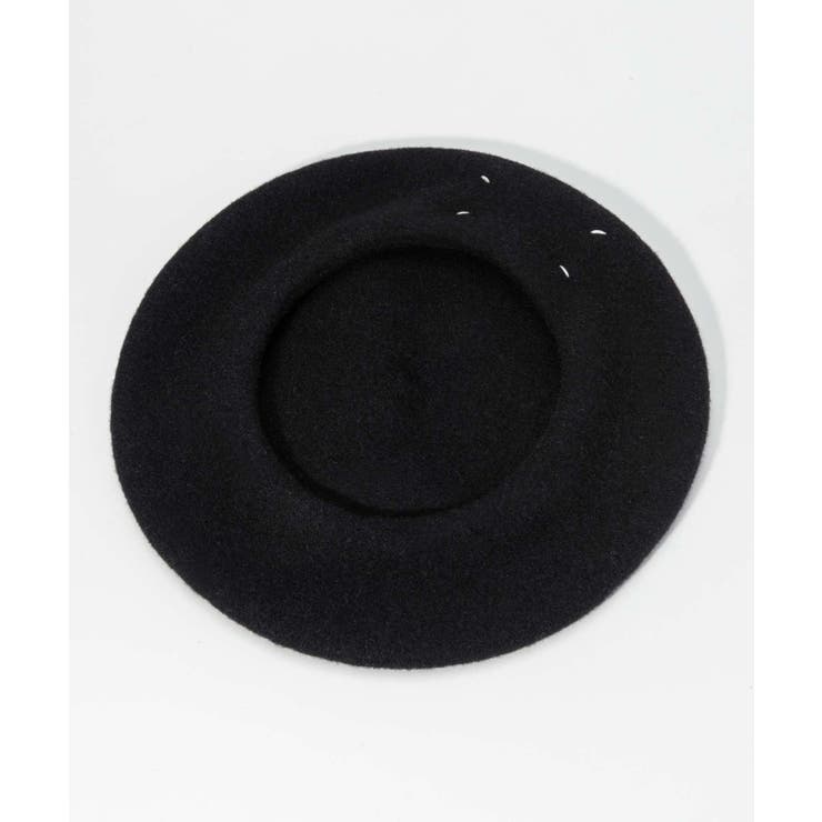 メゾンマルジェラMAISONMARGIELASI0TC0001S60384ベレー帽HEADWEARレディース帽子ヘビーウールベレーフェルト4ステッチブランドギフトブルーネイビーブラックS