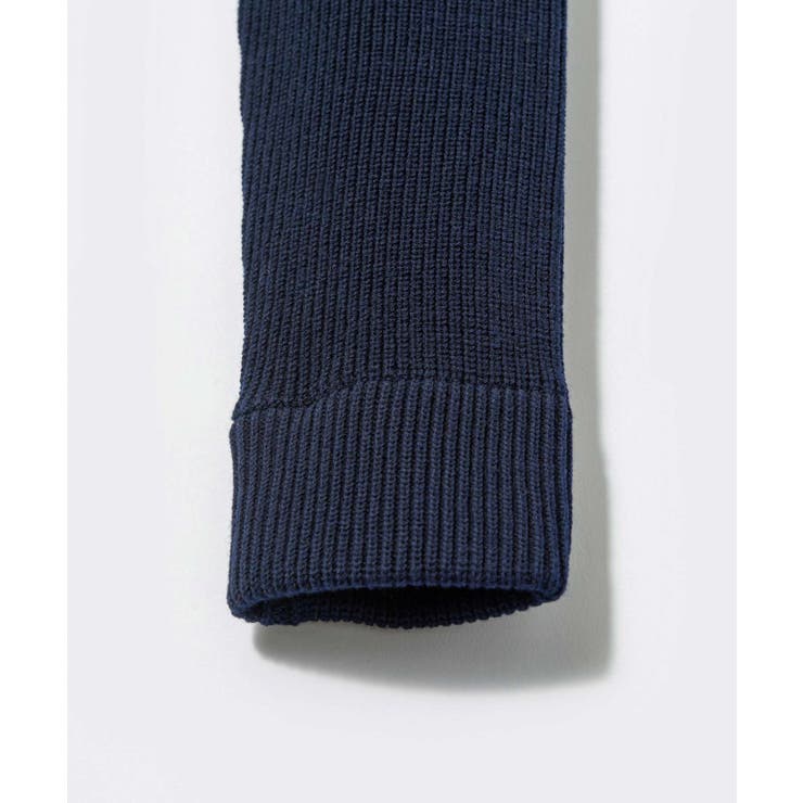 メゾンマルジェラMAISONMARGIELASI1HA0013S17781ニットPULLOVERメンズトップスジップアップカーディガンロングスリーブリブ編みゲージ74ステッチコットンウールウェア秋冬シンプルギフトプレゼントネイビーブラックXSSML