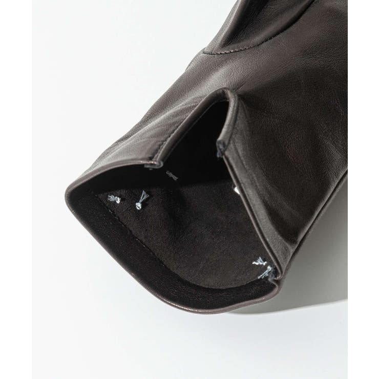 メゾンマルジェラMAISONMARGIELAS67TS0025SY1536手袋GLOVESメンズファッション小物グローブナッパレザー製4ステッチギフトプレゼントCOEDブラックSML