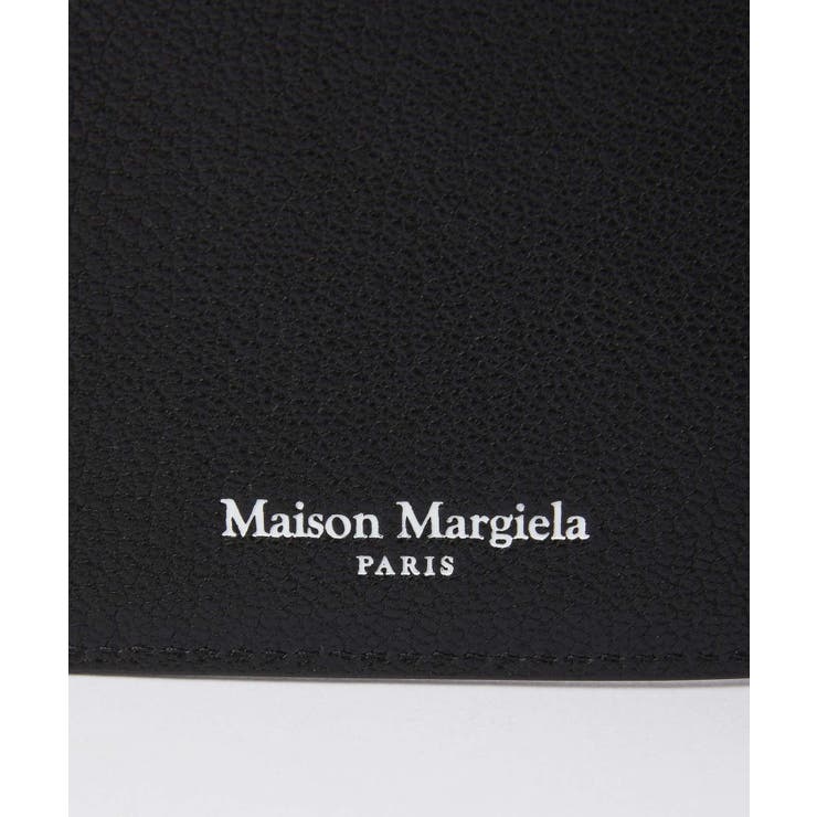 メゾンマルジェラMAISONMARGIELASA1UI0004P4806二つ折り財布メンズ財布ミニ財布小銭入れレザー本革ウォレットスリムロゴ4ステッチカードケースプレゼントコンパクトギフトブランドお祝い記念WALLETSLIM2PINCERミスティローズブラック