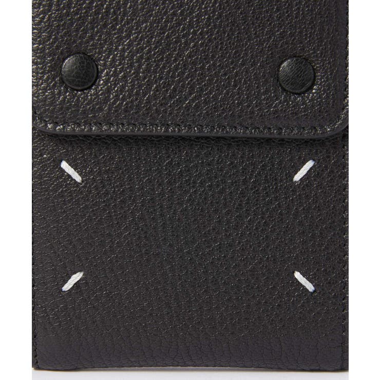 Margiela メゾン マルジェラ 4ステッチ レザー コンパクト ウォレット