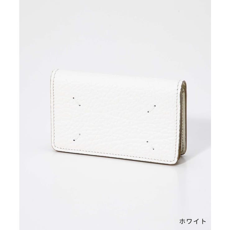 メゾンマルジェラMAISONMARGIELASA3VX0008P4455カードケースレディース4ステッチカードホルダーレザービジネスパスケースブランドロゴプレゼントお祝い通勤通学コンパクトギフト誕生日CARDHOLDERCLIP2ブラック