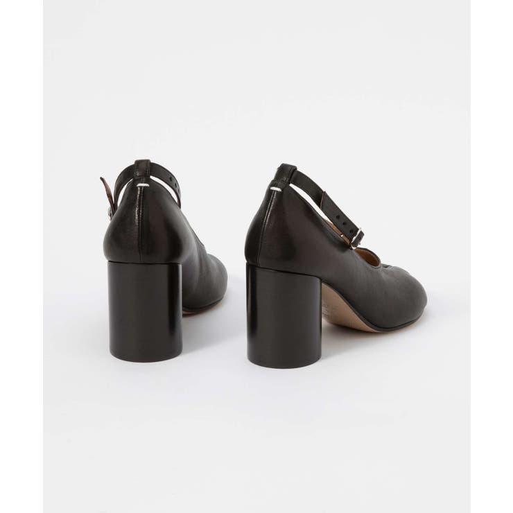 メゾンマルジェラMAISONMARGIELAS34WL0021P3753パンプスTABIPUMPSレディースシューズタビ革靴レザーハイヒールカジュアルビジネス足袋通勤アンクルストラップブランドプレゼントギフトT8013ブラック22.0～26.5cm