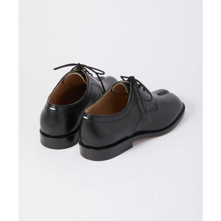 メゾンマルジェラMAISONMARGIELAS34WQ0021P3292ローファーレディースシューズタビ革靴ビジネスシューズレザーTABI足袋カジュアルビジカジ通勤オフィスレースアップシューズシンプルブランドプレゼントギフトTABILACE-UPブラック22.0～24.3cm