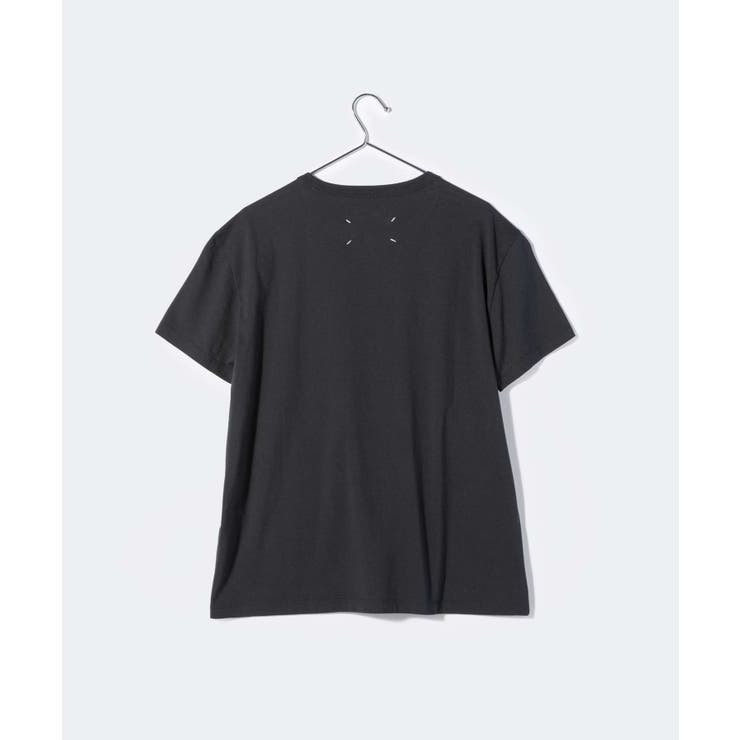 メゾンマルジェラMAISONMARGIELAS50GC0684S22816Tシャツメンズトップス半袖カットソーロゴTナンバリングクルーネックカジュアルシンプル春夏コットン綿チャコールXSSML