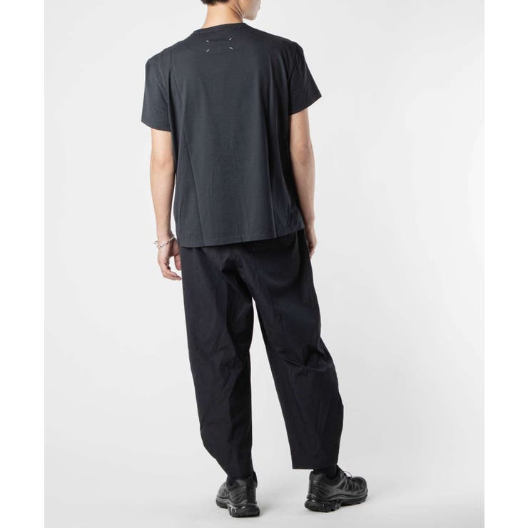 メゾンマルジェラMAISONMARGIELAS50GC0684S22816Tシャツメンズトップス半袖カットソーロゴTナンバリングクルーネックカジュアルシンプル春夏コットン綿チャコールXSSML