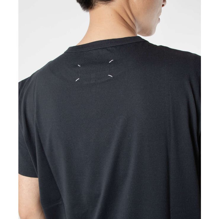 メゾンマルジェラMAISONMARGIELAS50GC0684S22816Tシャツメンズトップス半袖カットソーロゴTナンバリングクルーネックカジュアルシンプル春夏コットン綿チャコールXSSML