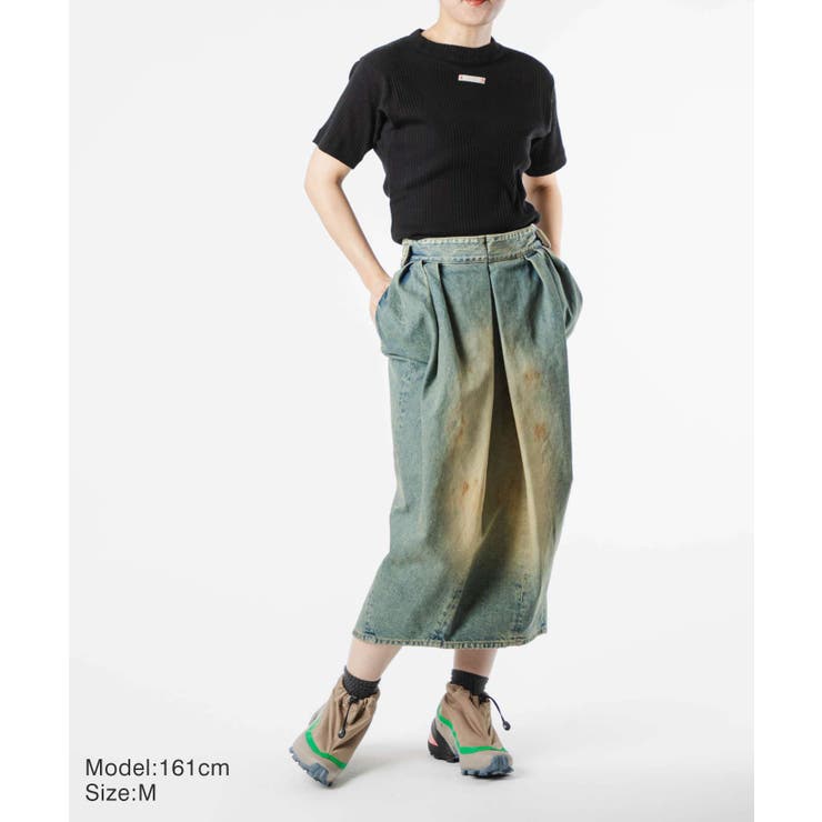 メゾンマルジェラMAISONMARGIELAS50GC0688S24430Tシャツメンズトップス半袖カットソークルーネックカジュアルシンプル春夏コットン綿T-SHIRTエクリュブラックXSSMLXL
