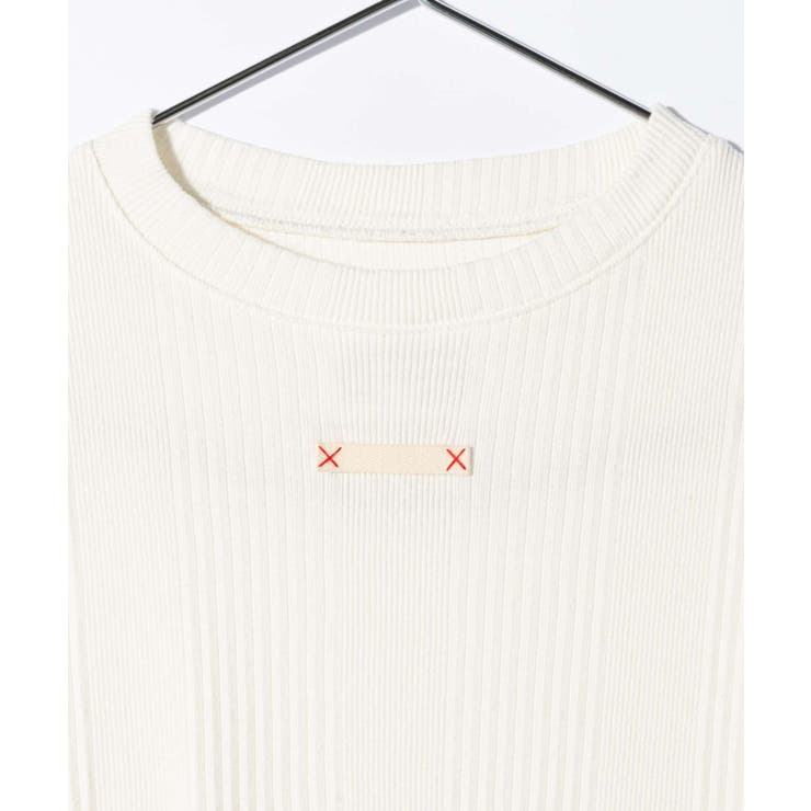 メゾンマルジェラMAISONMARGIELAS50GC0688S24430Tシャツメンズトップス半袖カットソークルーネックカジュアルシンプル春夏コットン綿T-SHIRTエクリュブラックXSSMLXL