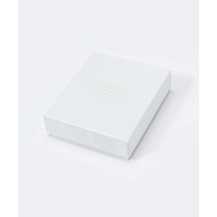 メゾンマルジェラMAISONMARGIELASA3UI0012P4806三つ折り財布レディース財布ミニ財布レザー本革小銭入れコンパクトウォレットシンプル4ステッチお祝い記念コンパクト財布T2003アイボリーブラック