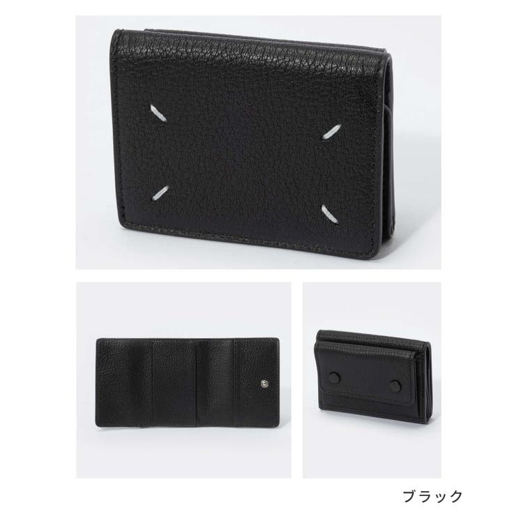 メゾンマルジェラMAISONMARGIELASA3UI0012P4806三つ折り財布レディース財布ミニ財布レザー本革小銭入れコンパクトウォレットシンプル4ステッチお祝い記念コンパクト財布T2003アイボリー